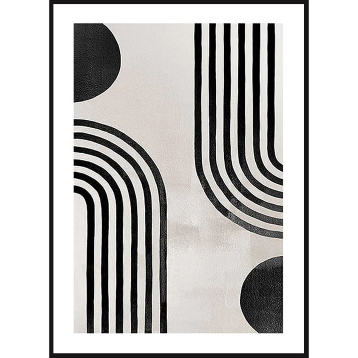 Poster Story, Plakat, Obraz - Czarny Łuk No2, wymiary 21 x 30 cm