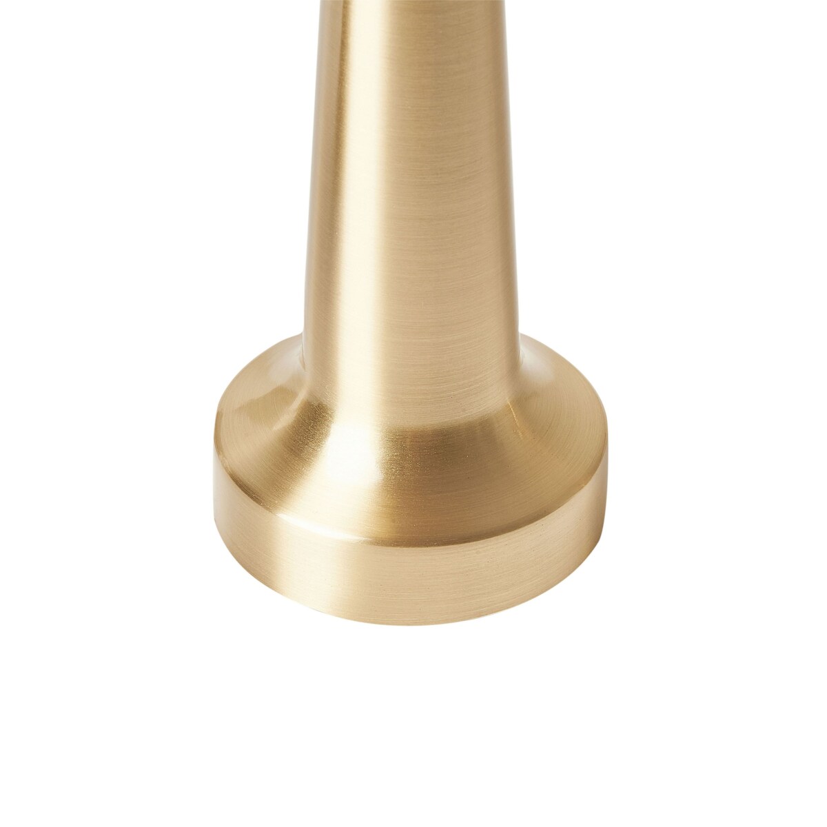 Zestaw 2 lampek stołowych metalowych złoty JOANES