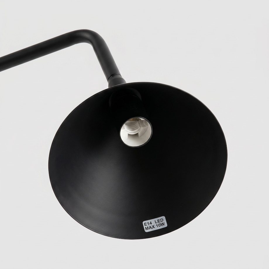 Lampa biurkowa NOX czarna