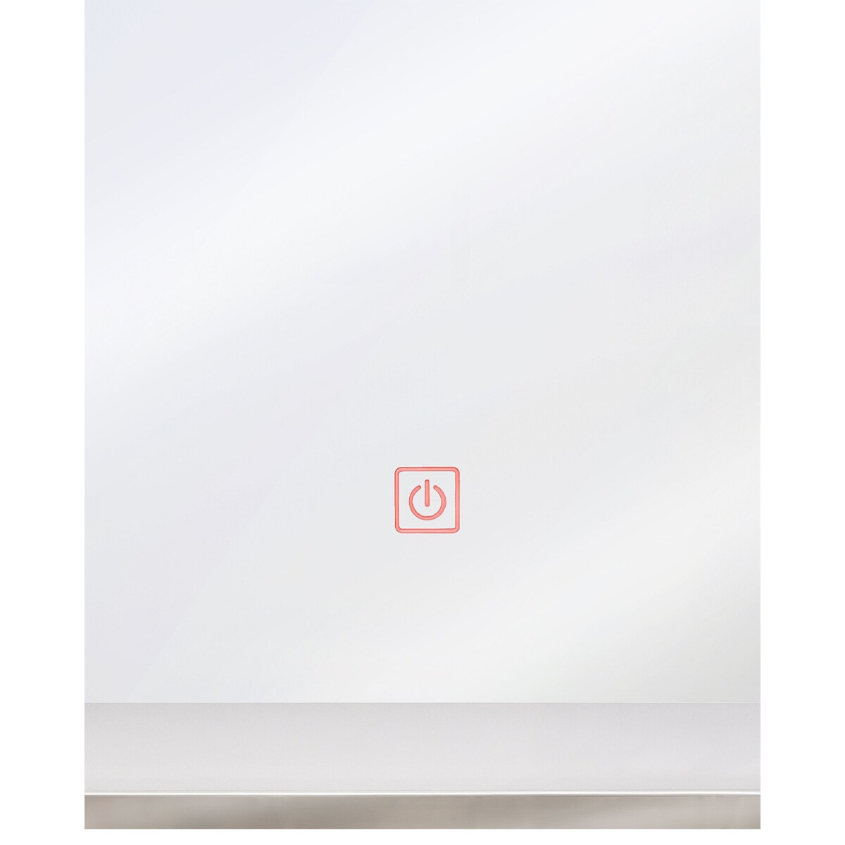 Lustro ścienne LED 60 x 80 cm srebrne ARGENS