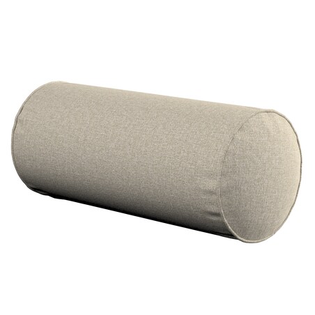 Poduszka wałek prosty, szaro-beżowy, Ø16 x 40 cm, Amsterdam