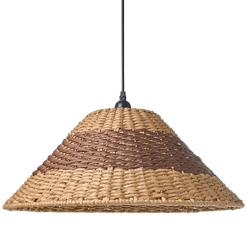 Lampa wisząca BANCAL Papierowa plecionka Naturalny