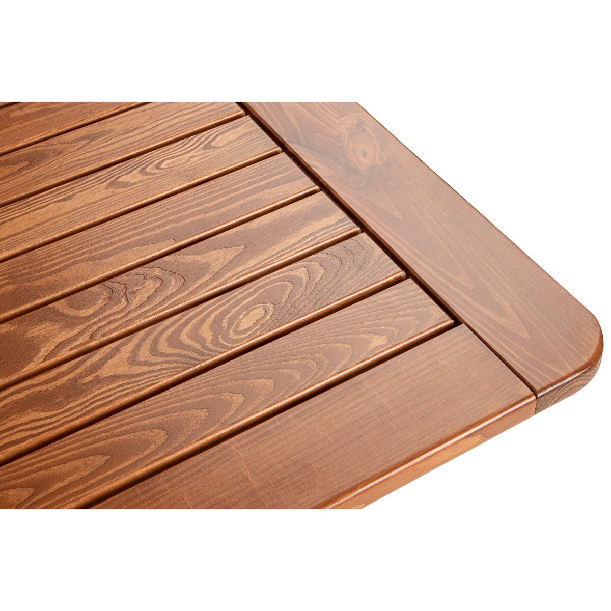 KONSIMO ALCES Rozkładany stół ogrodowy wykonany z litego drewna sosnowego