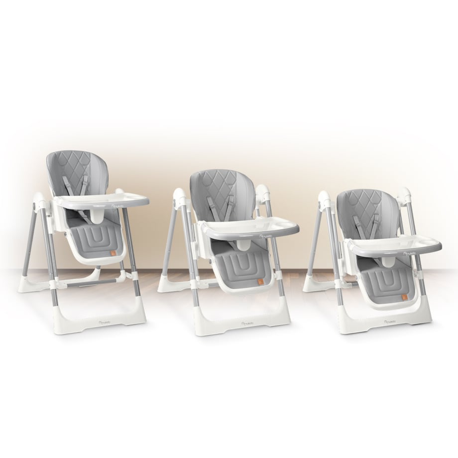 Krzesełko do karmienia z bujaczkiem leżaczkiem 3w1 Nukido