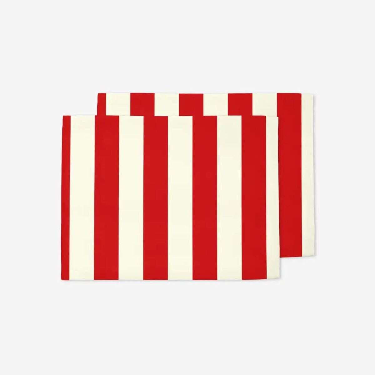 Podkładki świąteczne - klasyczne czerwone pasy