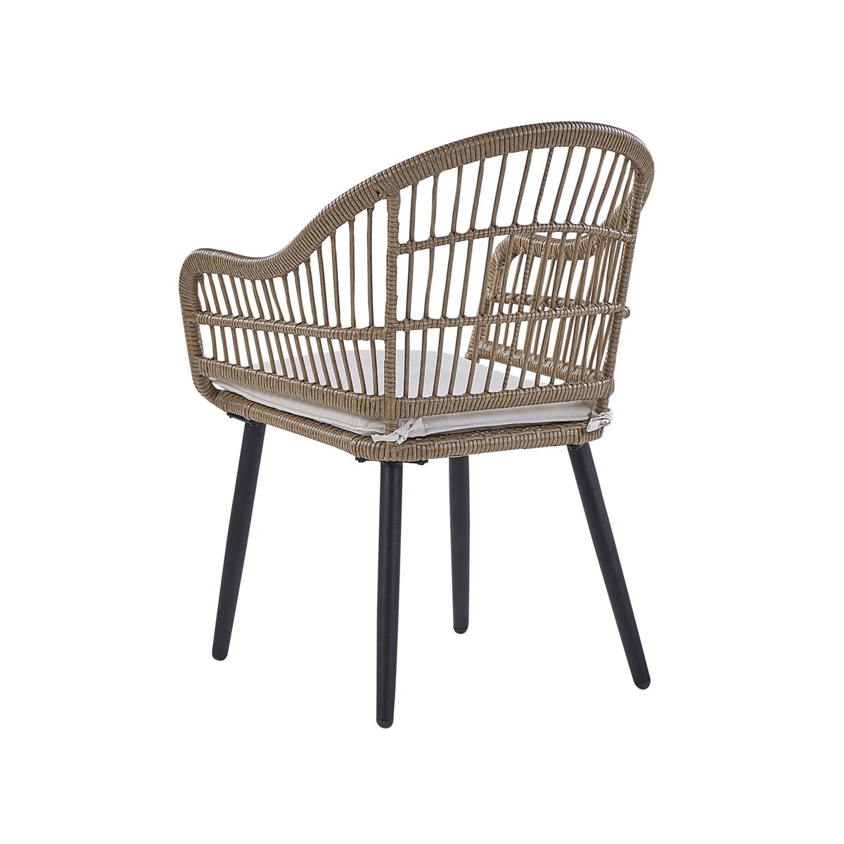 Zestaw ogrodowy dla 6 osób ALIANO II z poduszkami Technorattan Beżowy