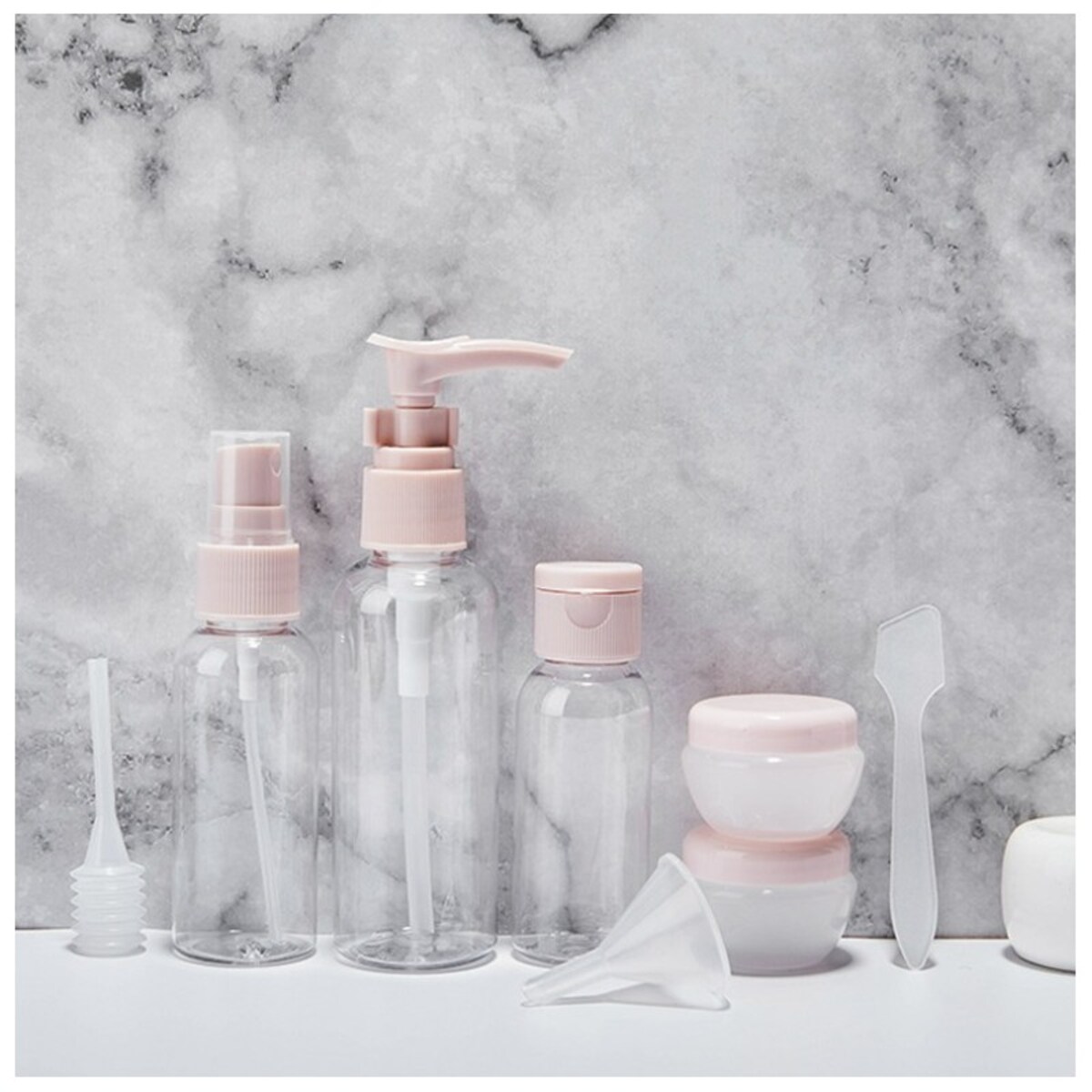 ZESTAW BUTELECZEK PODRÓŻNYCH 8w1 KS64WZ2