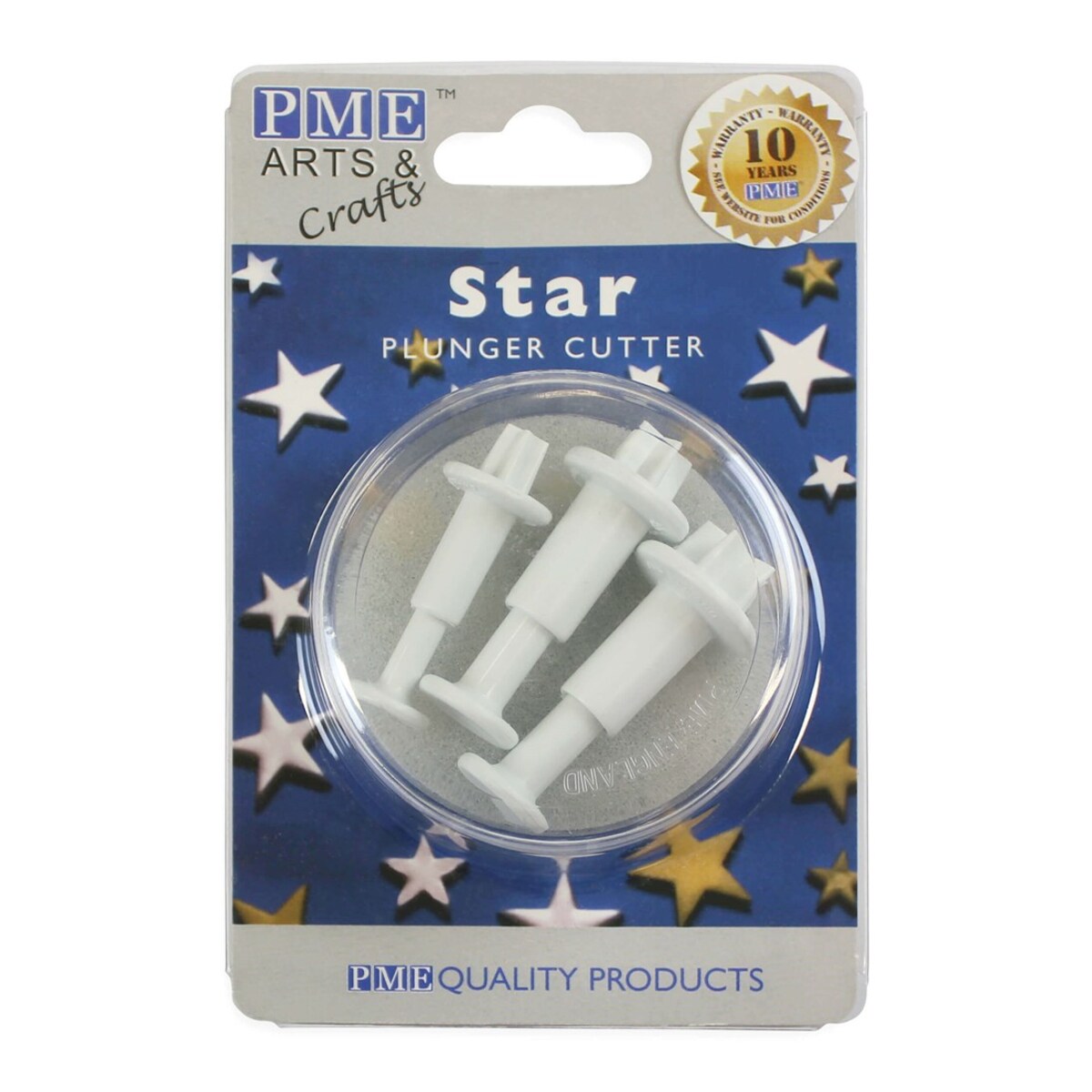 PME Zestaw mini wycinarek gwiazdki (3 sztuki)