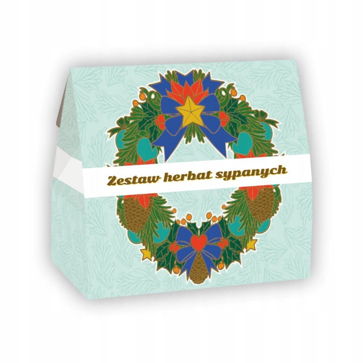 MAŁY ZESTAW PREZENTOWY MIX 5 RODZAJÓW HERBAT PREMIUM SYPANYCH PREZENT UPOMINEK POD CHOINKĘ NA ŚWIĘTA GWIAZDKĘ MIKOŁAJA BOŻE NARODZENIE DLA KOBIETY FACETA MĘŻCZYZNY