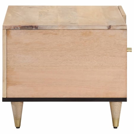 vidaXL Stolik kawowy, 80x50x40 cm, lite drewno mango
