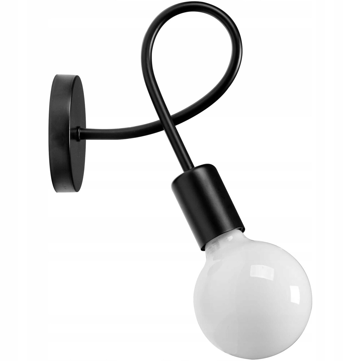 Lampa Kinkiet Ścienny Metalowy Loft Gold Paradise