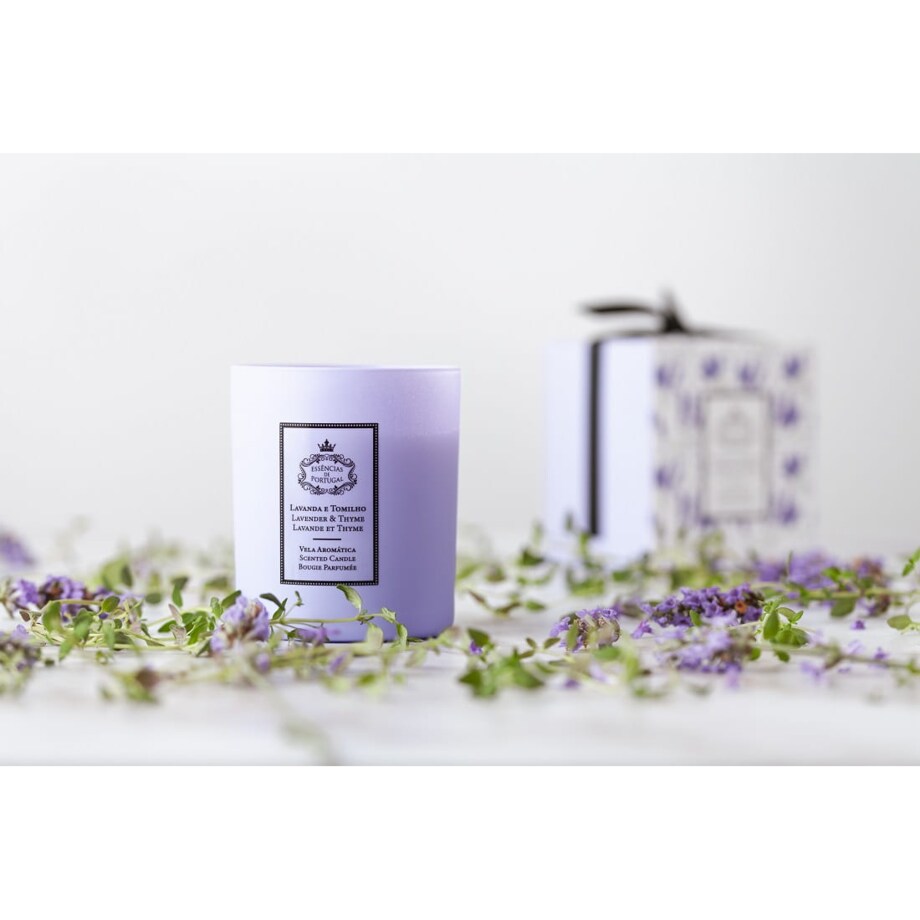 Świeca zapachowa Essencias de Portugal lawenda i tymianek