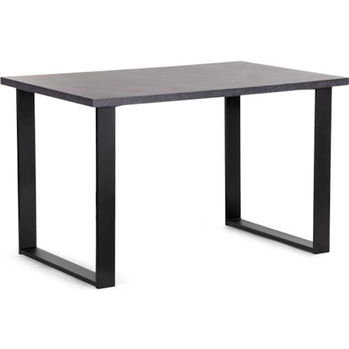 KONSIMO CETO Stół w industrialnym stylu matowy szary