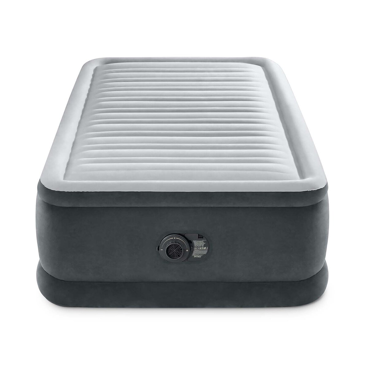 Materac dmuchany welurowy Intex 64412ND z pompką 230V