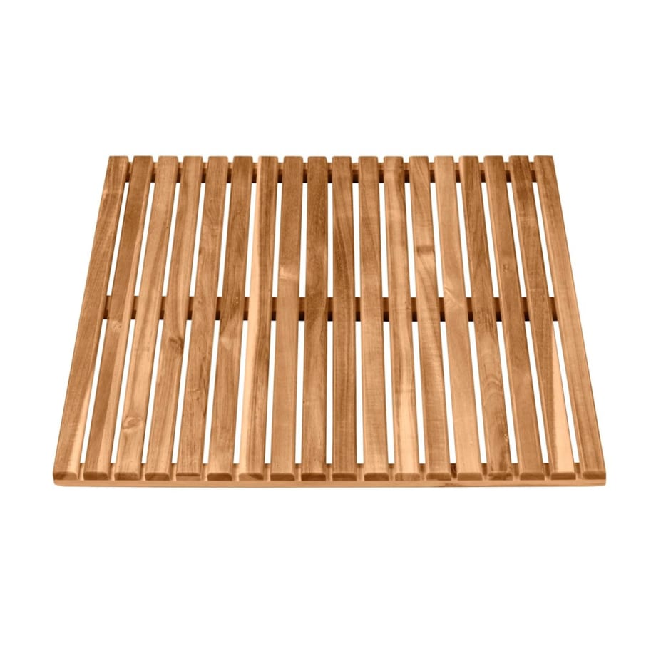 Drewniana mata łazienkowa, akacja, 55 x 55 cm, WENKO