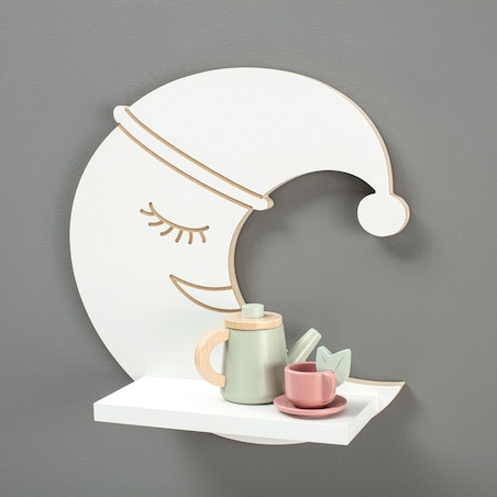 Półka Sweet Moon 38x14x40cm, 38 x 14 x 40 cm