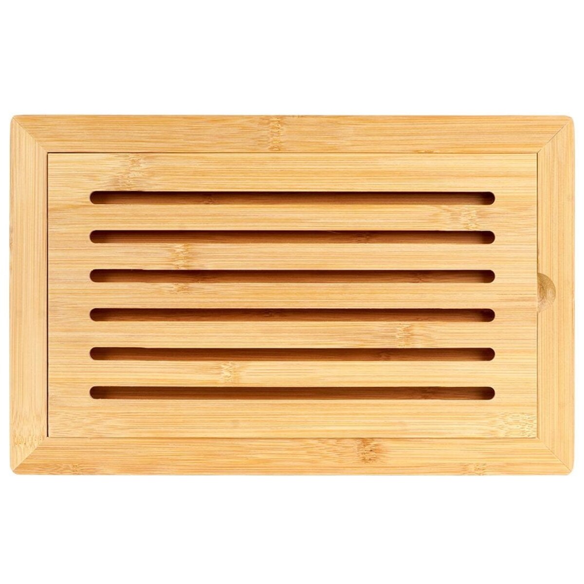 Bambusowa Deska do Krojenia Chleba Pieczywa Drewniana 38 x 24 cm Otwierana