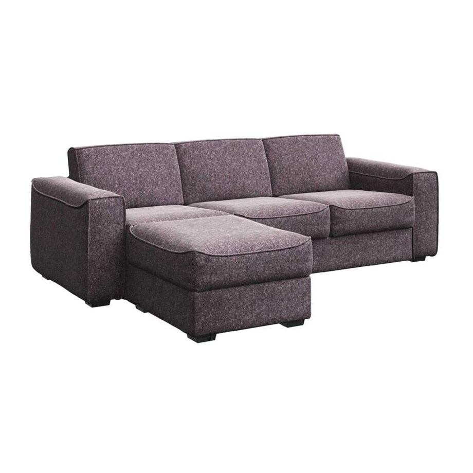 Sofa narożna rozkładana Munro - wrzosowa