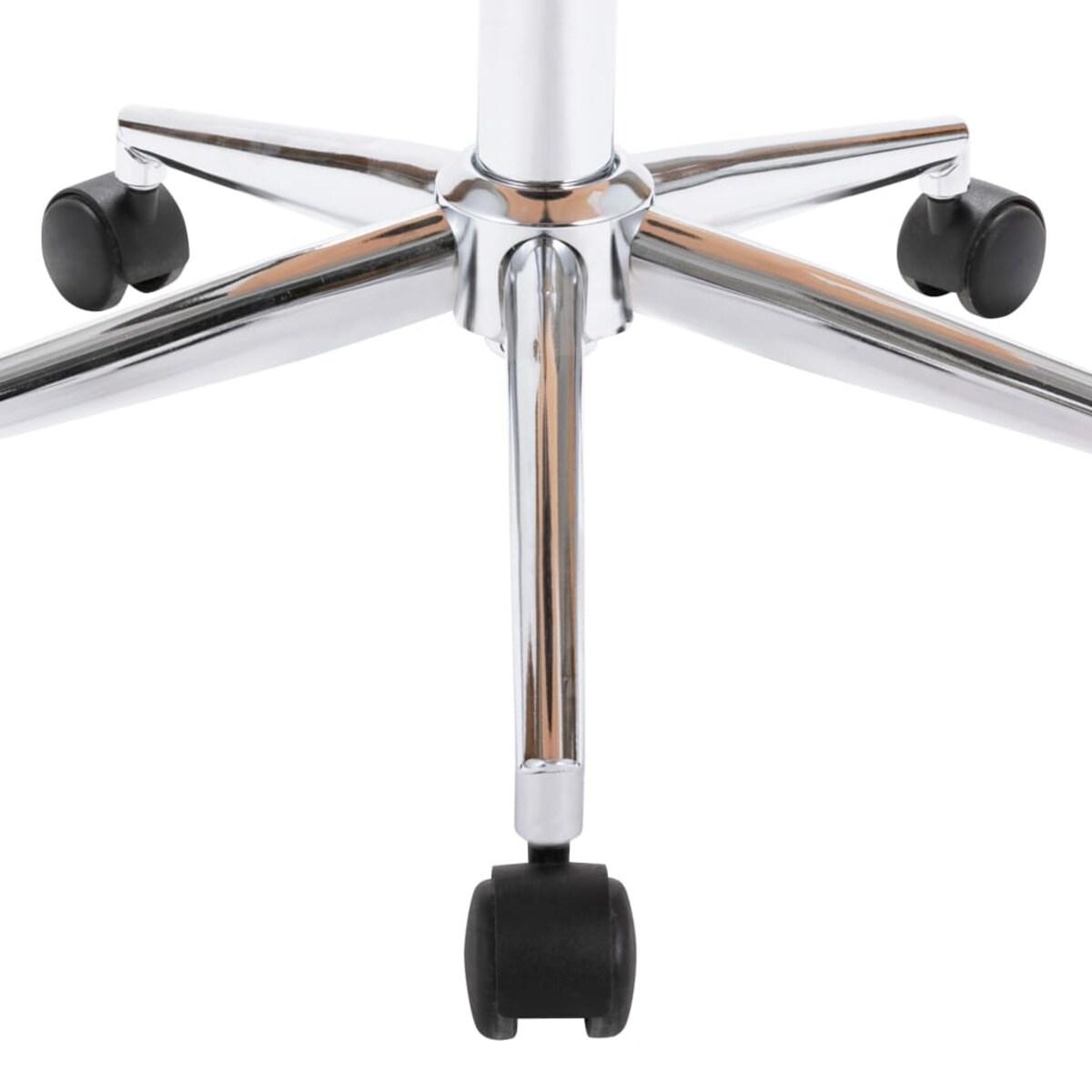 vidaXL Obrotowe krzesło biurowe, czarne, gięte drewno i sztuczna skóra