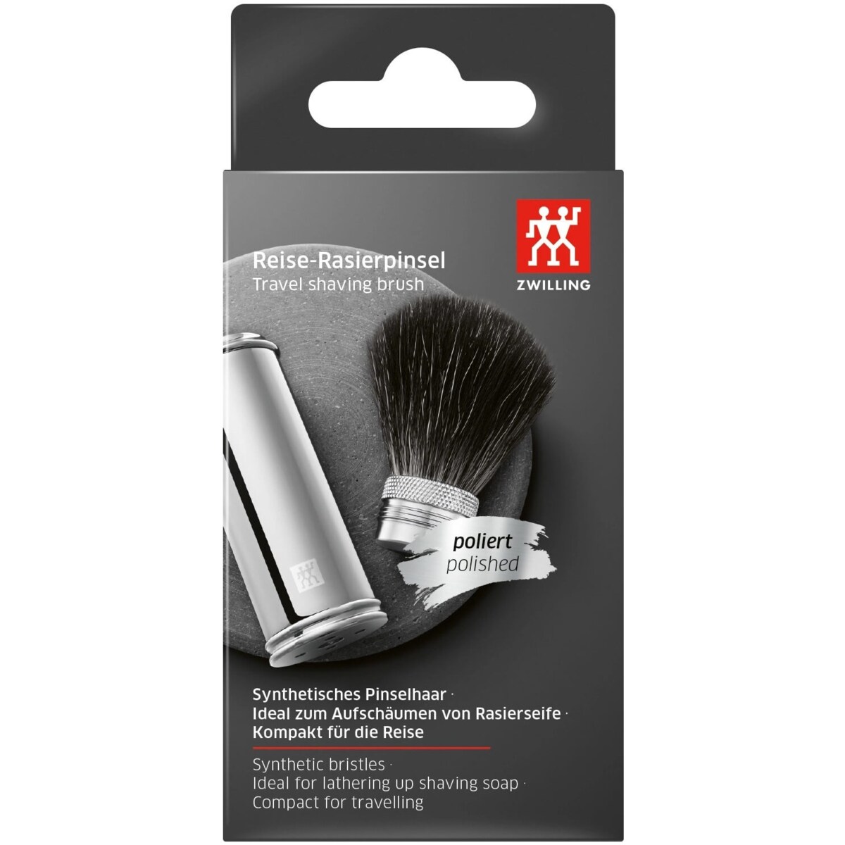 ZWILLING CLASSIC Podróżny pędzel do golenia 14 cm