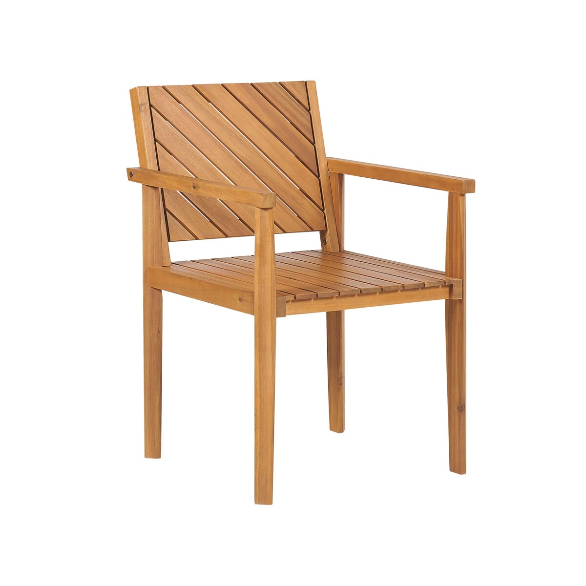 Krzesło ogrodowe drewno akacjowe BARATTI