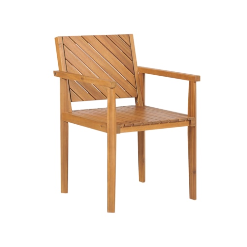 Krzesło ogrodowe drewno akacjowe BARATTI