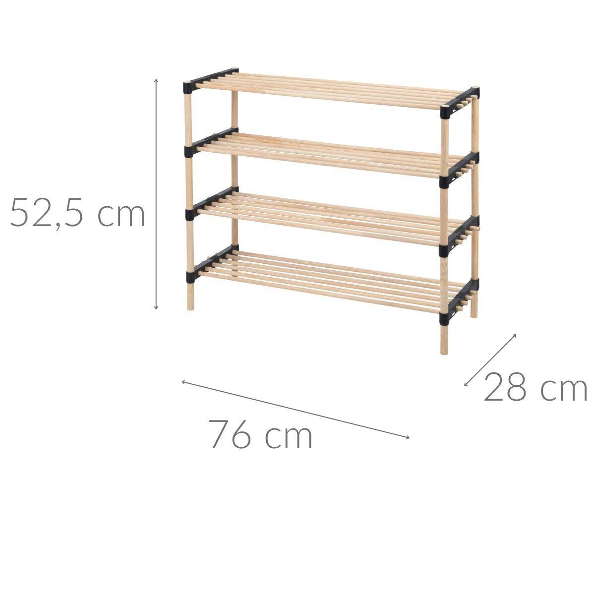 Drewniana szafka na buty, sosna