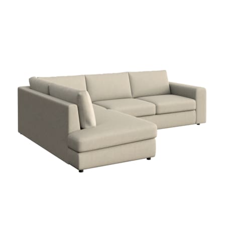 Sofa narożna lewa Baga beżowa