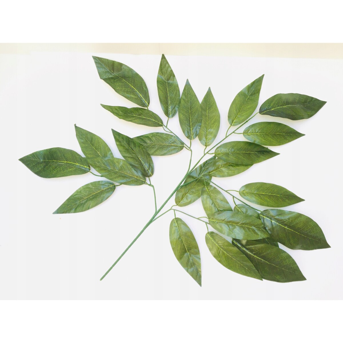 DUŻE LIŚCIE DO stroika wiązanki gałązka zielona łodyga dodatek podkład grób