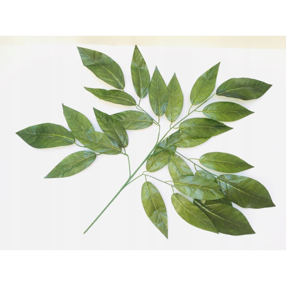 DUŻE LIŚCIE DO stroika wiązanki gałązka zielona łodyga dodatek podkład grób