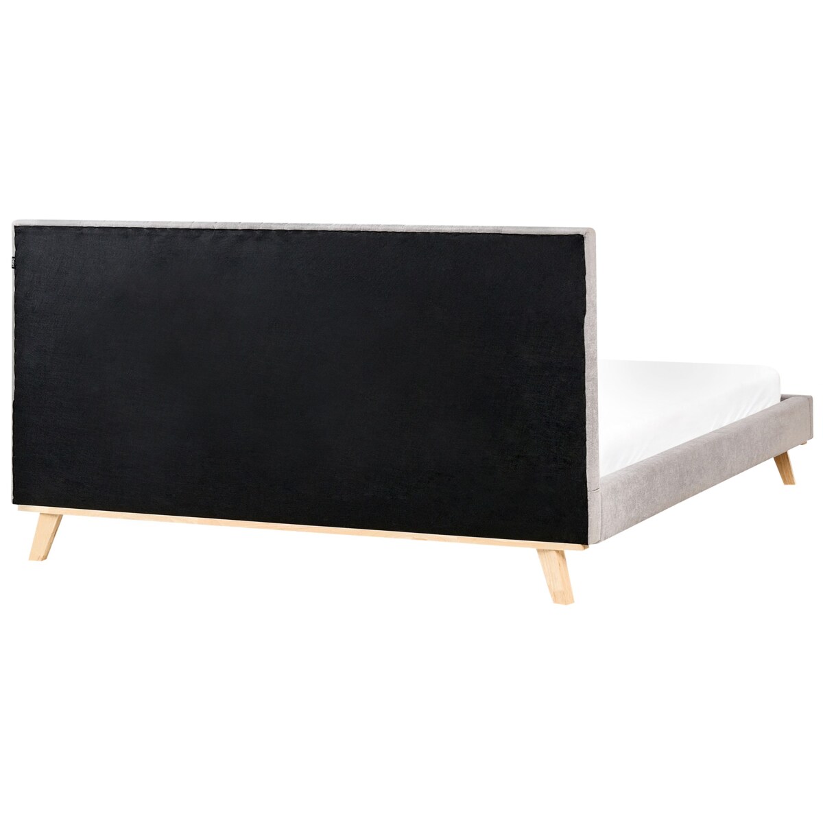 Łóżko Szenil TALENCE 180 x 200 cm Jasnoszary