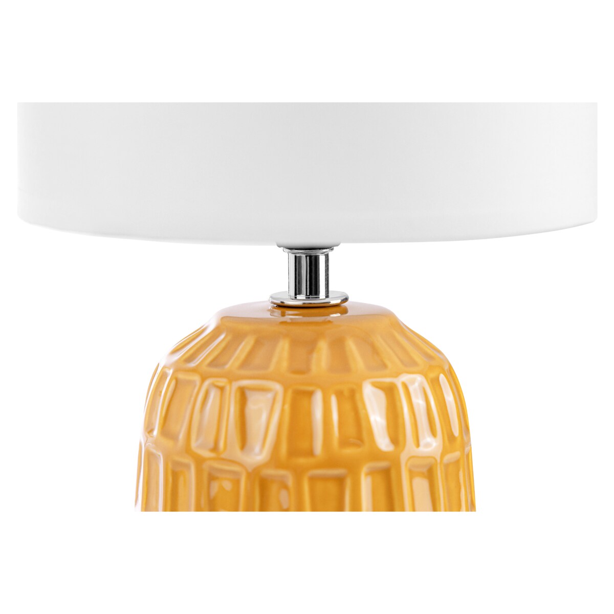 KONSIMO STANDI Lampa stołowa bohokolor żółty