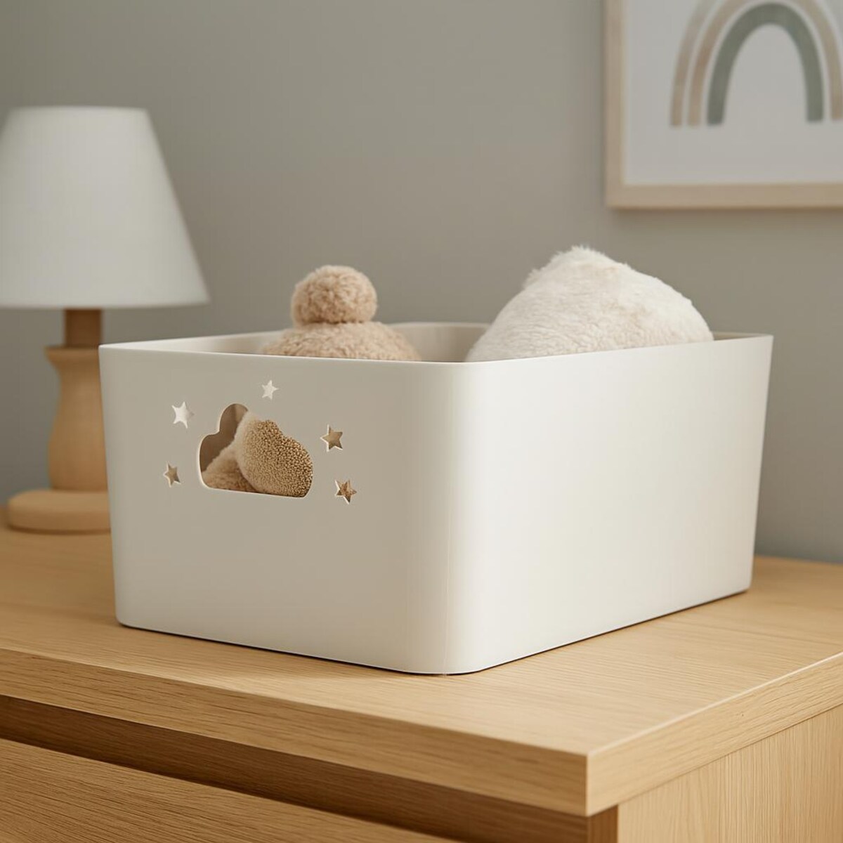 Pojemnik na zabawki SKY, 34,5 x 25 x 15 cm