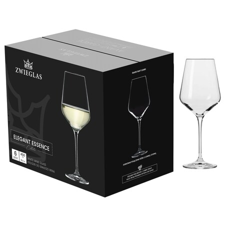 Kieliszki do wina białego ZWIEGLAS by Krosno komplet 6szt 450ml