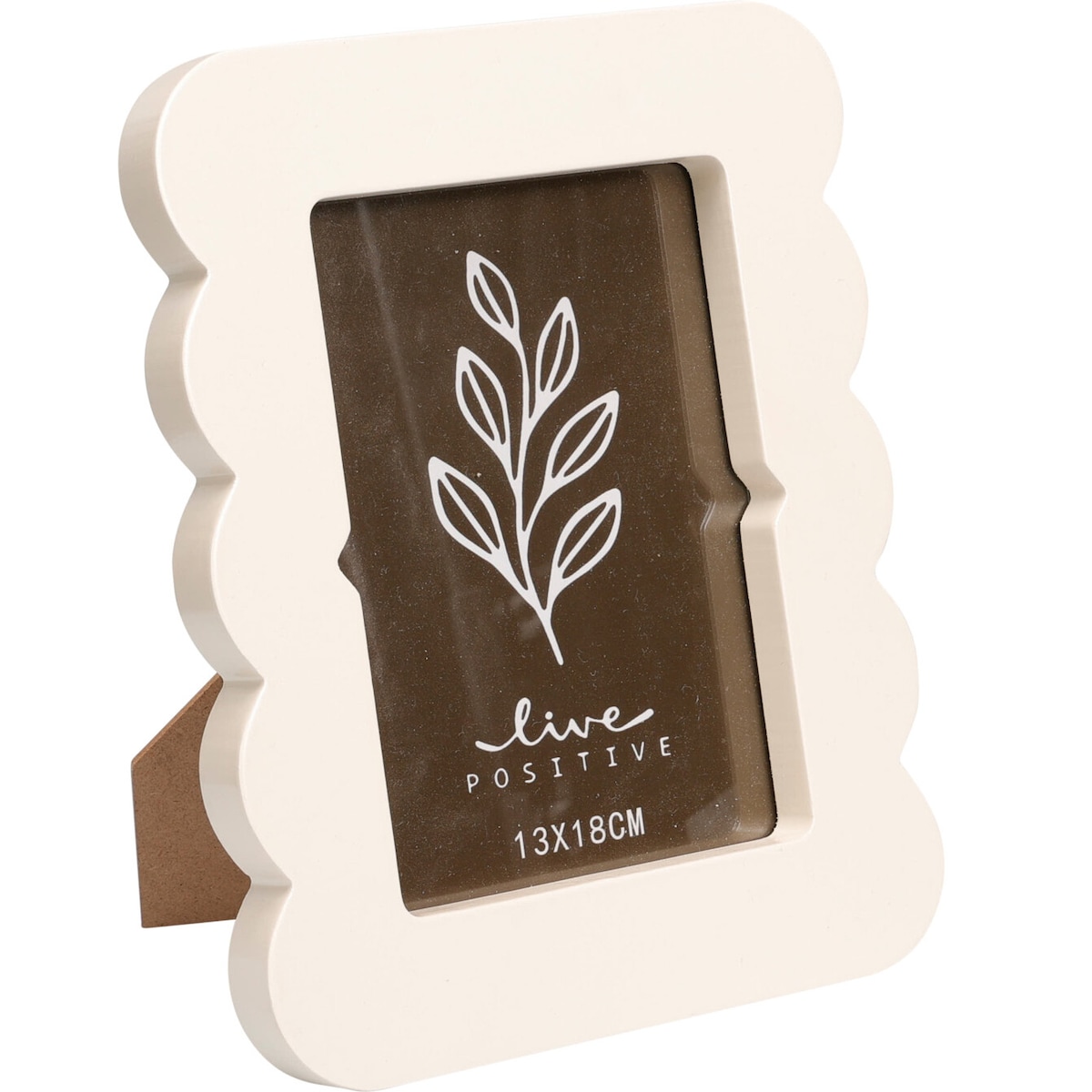 Ramka na zdjęcie z falowanym brzegiem BASE, 18,5 x 2,2 x 23,3 cm