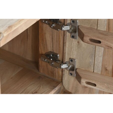 Komoda-szafka nocna z drewna akacjowego 50x40x40 cm ROBIN - III