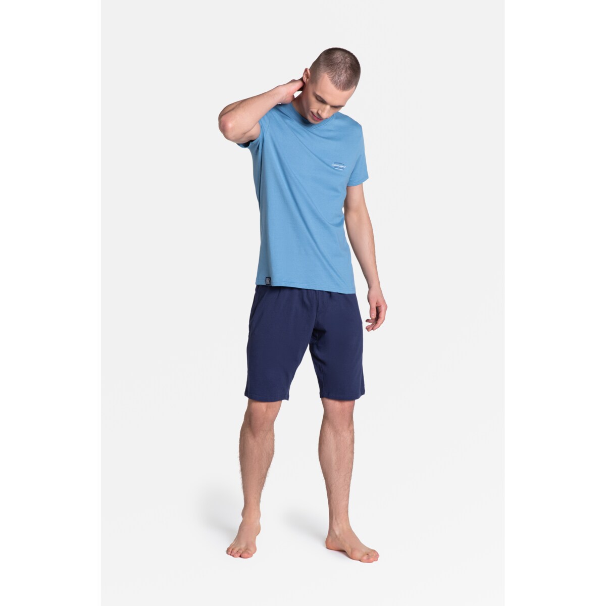 Piżama Duty 38881-95X Niebiesko-Granatowa Niebiesko-Granatowy, XXL