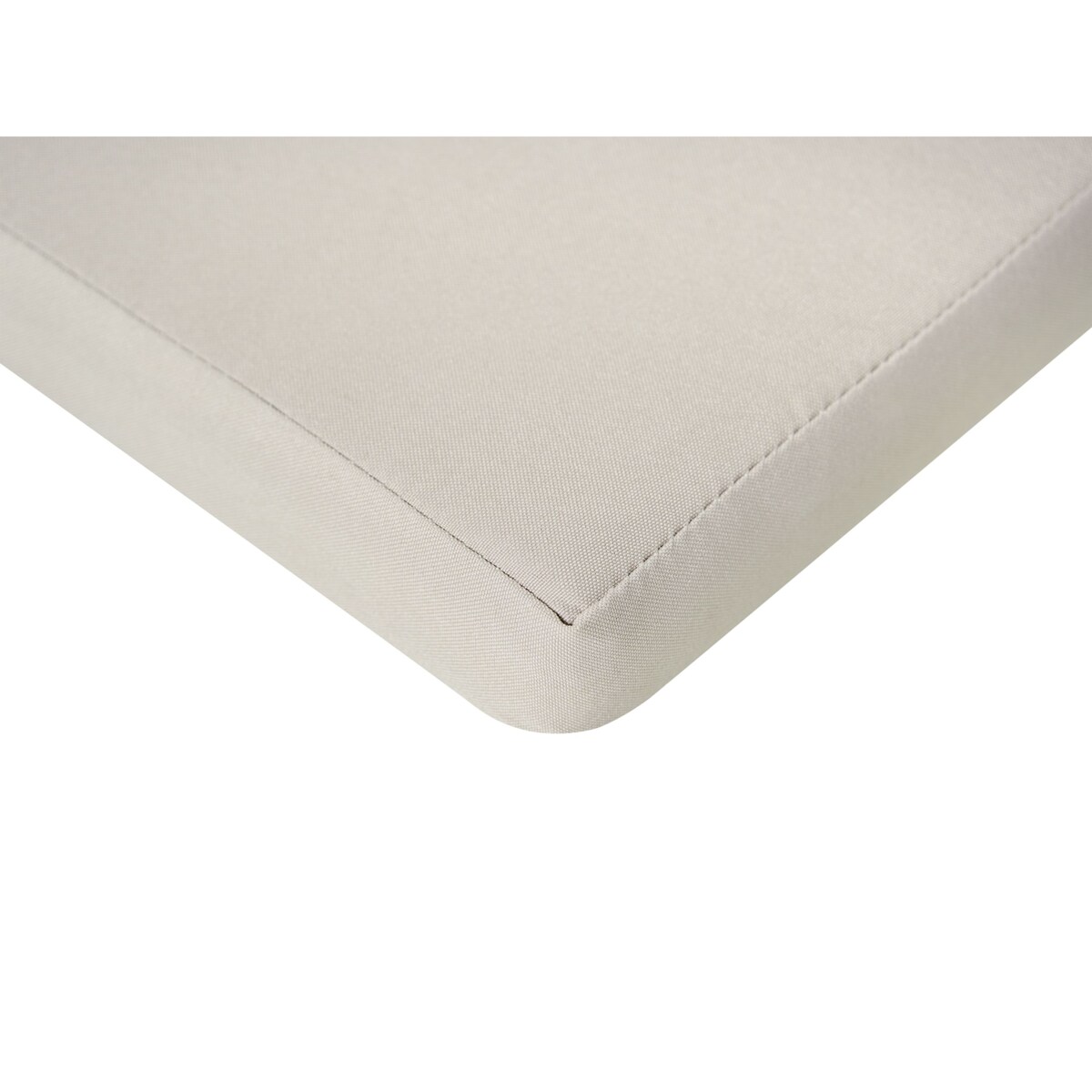 Zestaw 8 poduszek na krzesło ogrodowe SASSARI PREMIUM 46 x 46 cm Beżowoszary