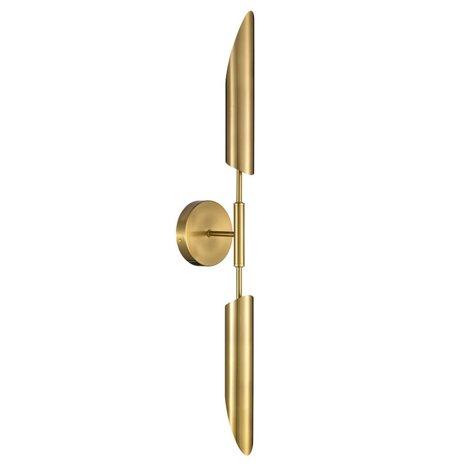 Kinkiet sypialniany MIKA ST-F085 Step Art Deco metal złoty szczotkowany