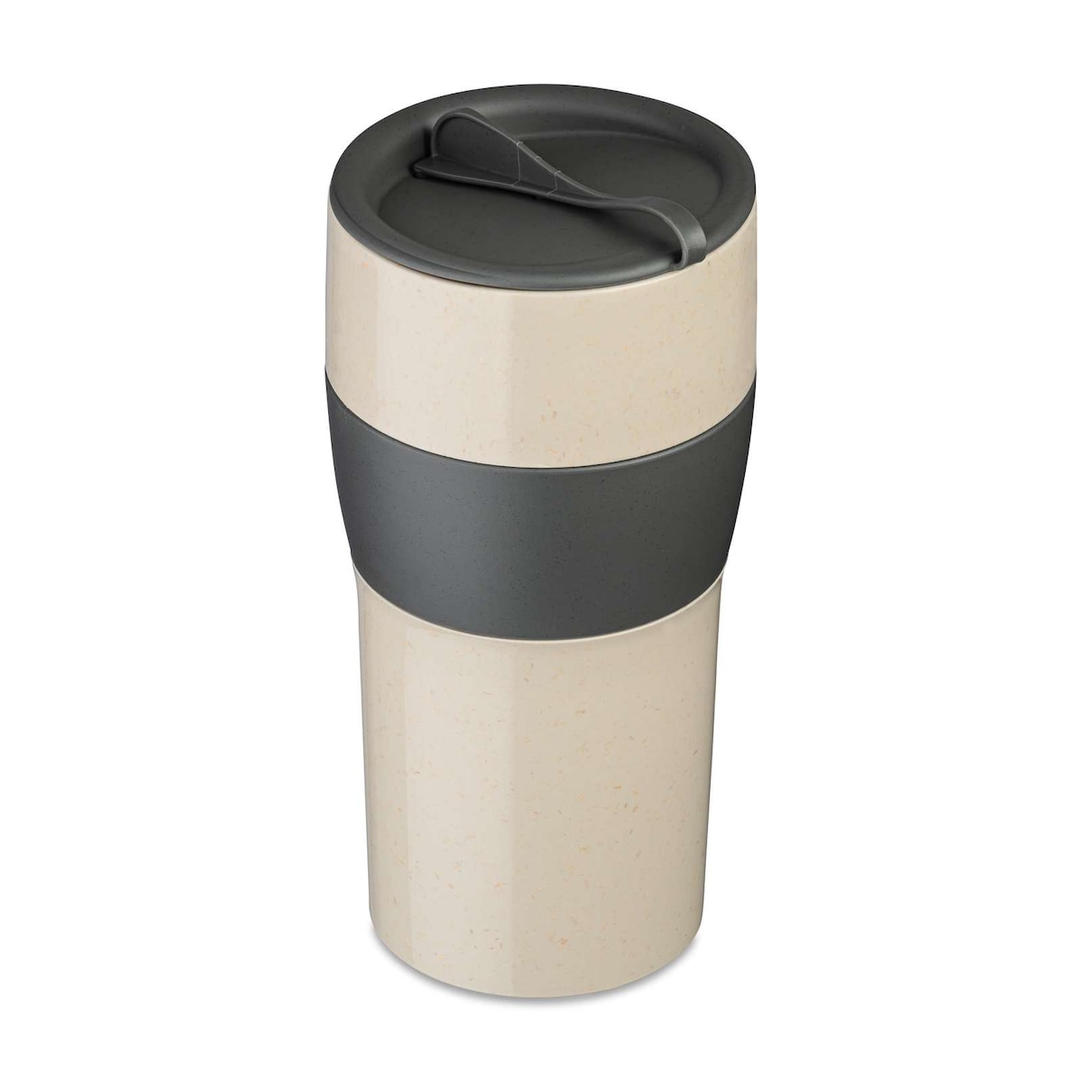 Kubek termiczny na kawę AROMA TO GO XL, 700 ml, KOZIOL, kolor antracytowy, tworzywo sztuczne
