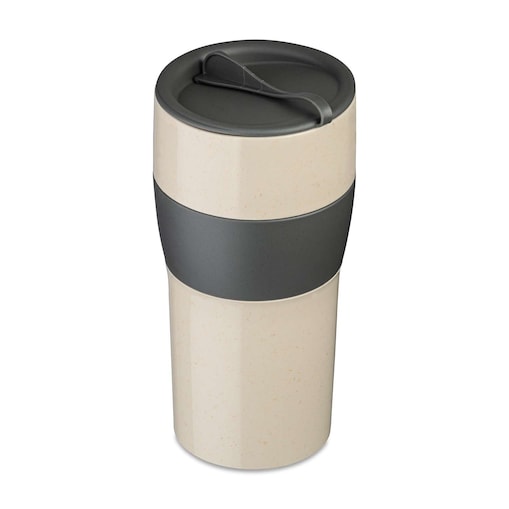 Kubek termiczny na kawę AROMA TO GO XL, 700 ml, KOZIOL, kolor antracytowy, tworzywo sztuczne