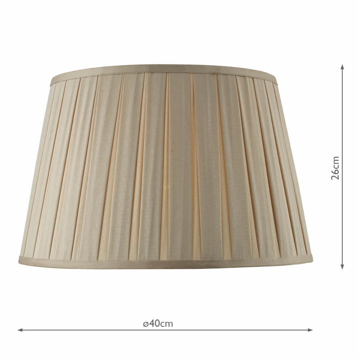Klosz plisowany do lampy Degas DEG1629 do jadallni beżowy, Dar Lighting
