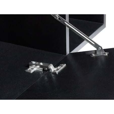 Wisząca szafka pod umywalkę RUPANCO 80 cm Czarny