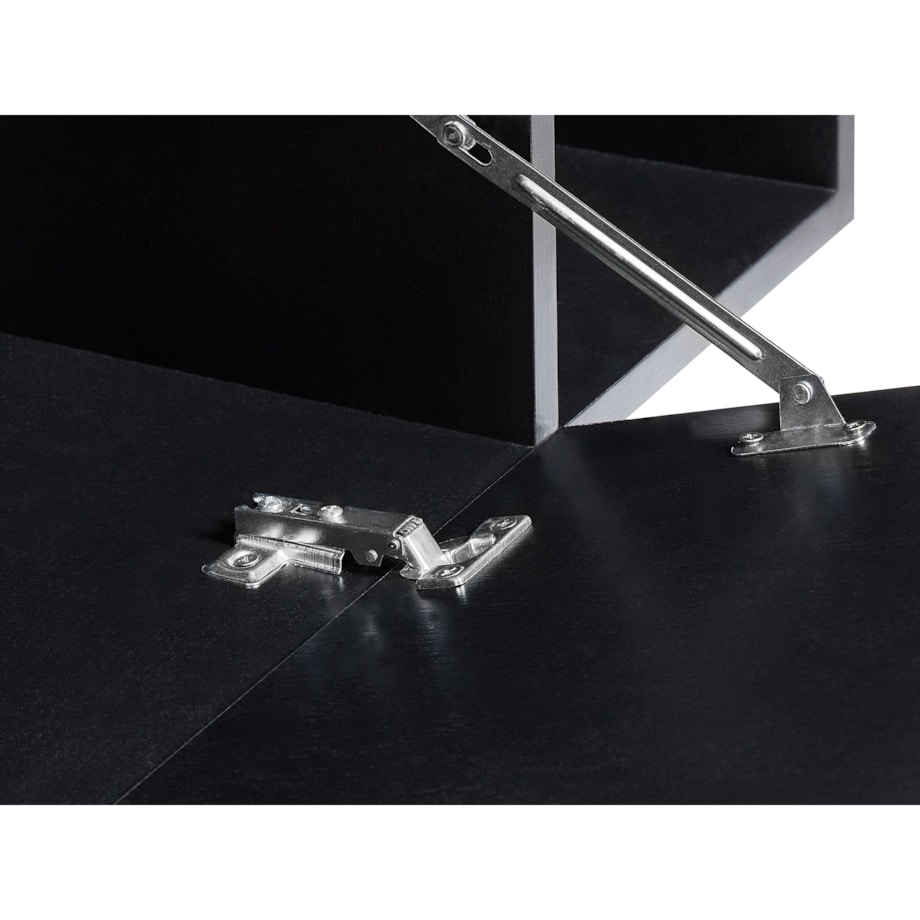 Wisząca szafka pod umywalkę RUPANCO 80 cm Czarny