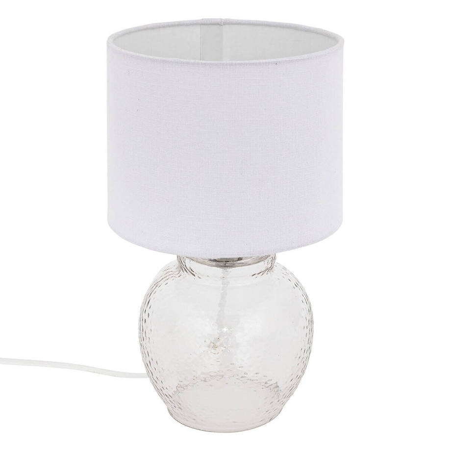 Lampa stołowa szklana podstawa TEVE, 30 cm
