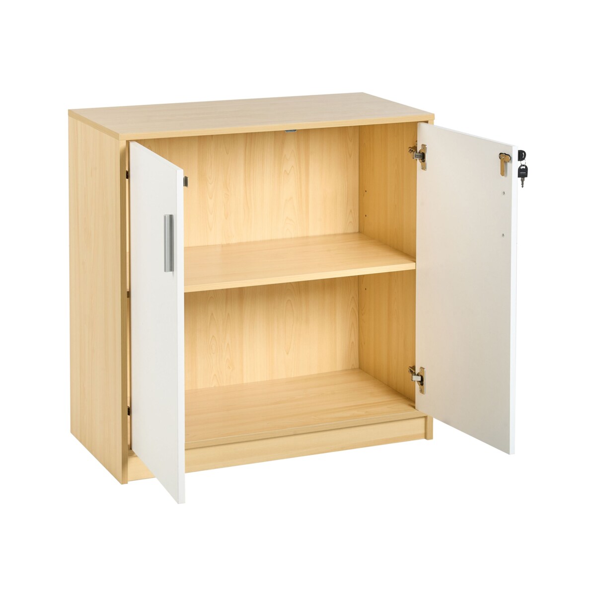 Szafka ZEHNA Jasny brąz/ biały