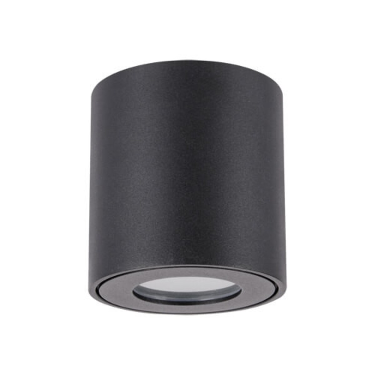Ogrodowa LAMPA sufitowa ZORBA DWL 03955 zewnętrzna OPRAWA outdoor tuba metalowa IP54 czarna, Ideus