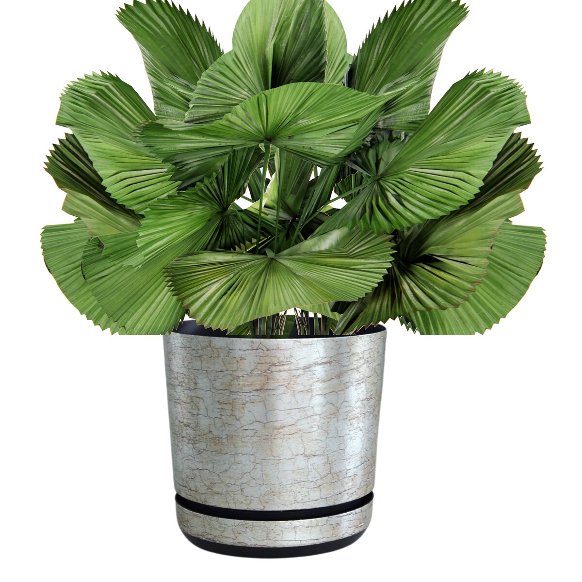 32 cm wzór ANTYCZNE SREBRO Doniczka z podstawką klasyczna rustykalna starożytna duża szeroka donica