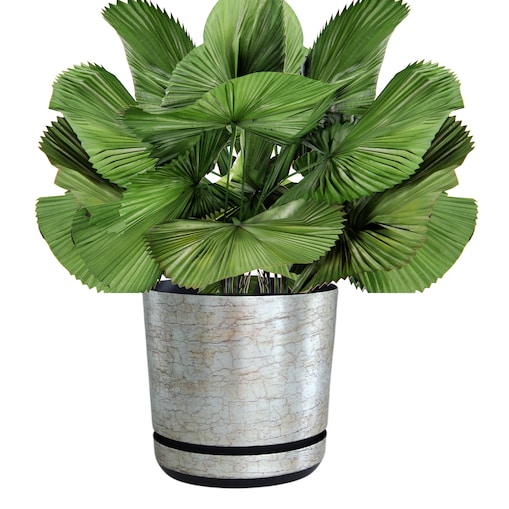 32 cm wzór ANTYCZNE SREBRO Doniczka z podstawką klasyczna rustykalna starożytna duża szeroka donica