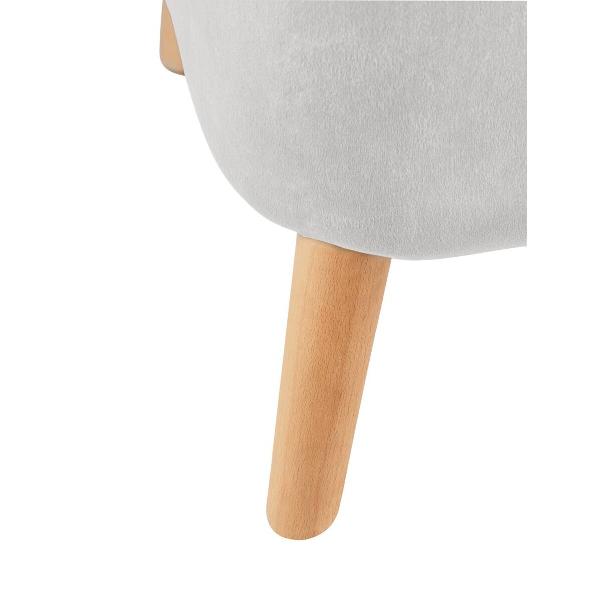 Pufa do salonu EMMA, welurowa, z miejscem do przechowywania, 42, 5 cm, WENKO